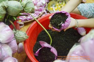 Trà sen Tây Hồ - Thưởng trà cao cấp của người Hà Nội 1 trasenngon